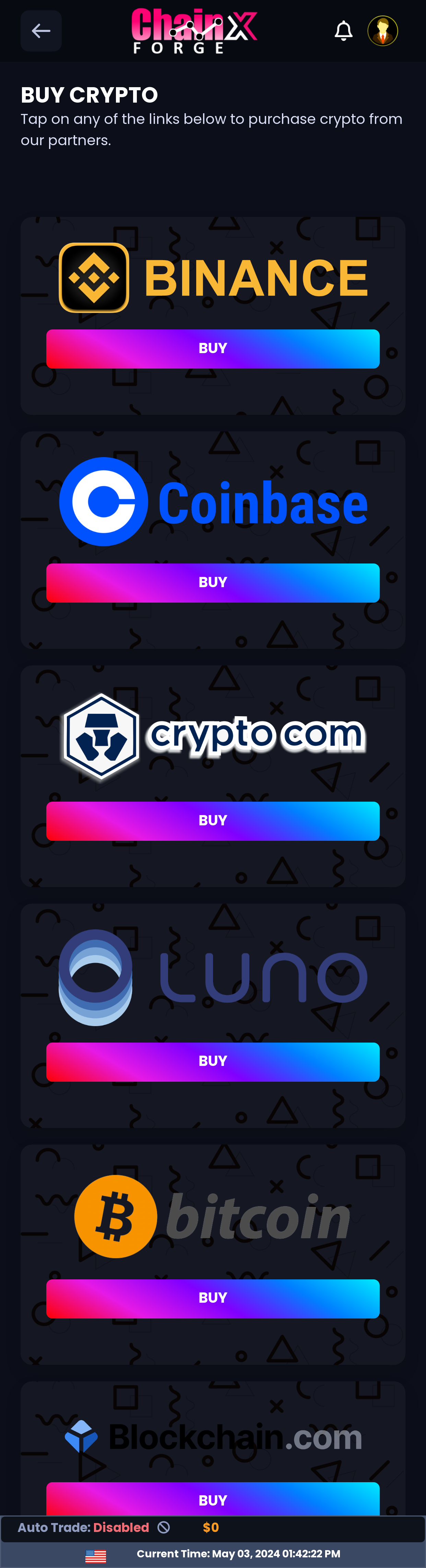 Buy Crypto