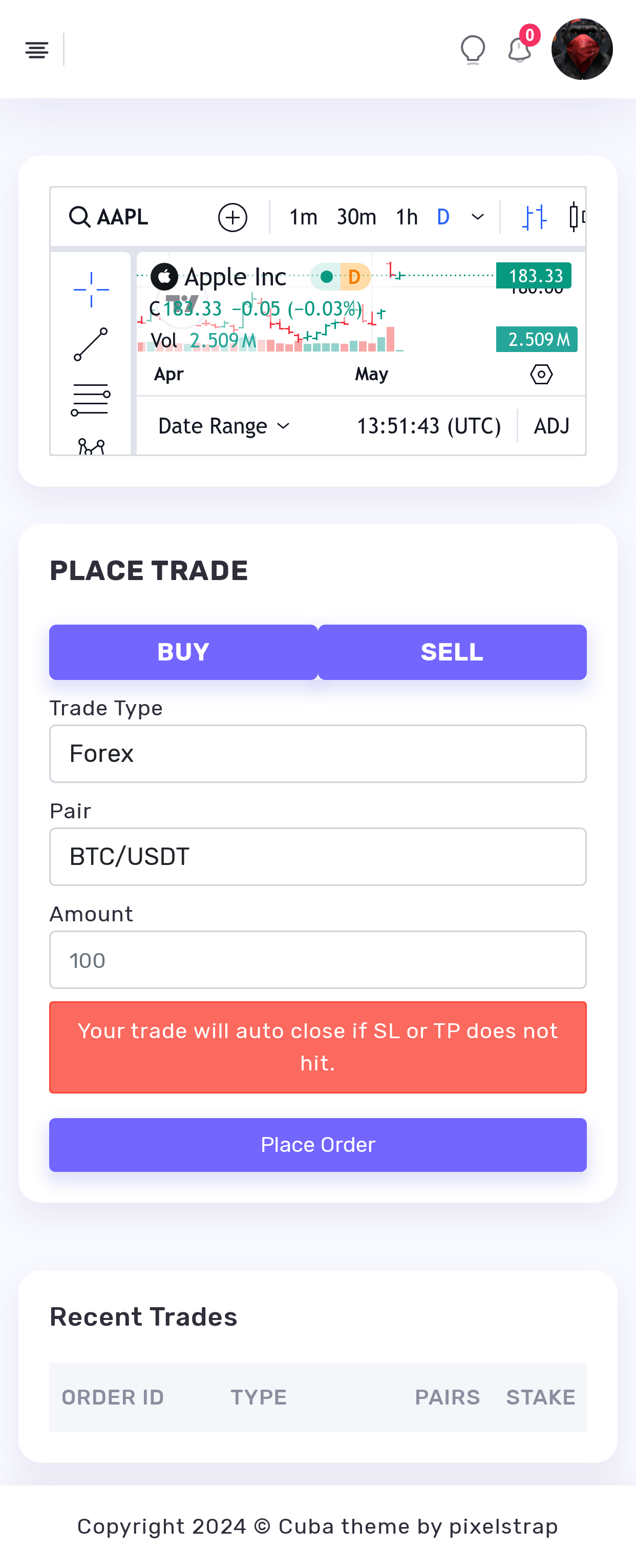 Place Trade