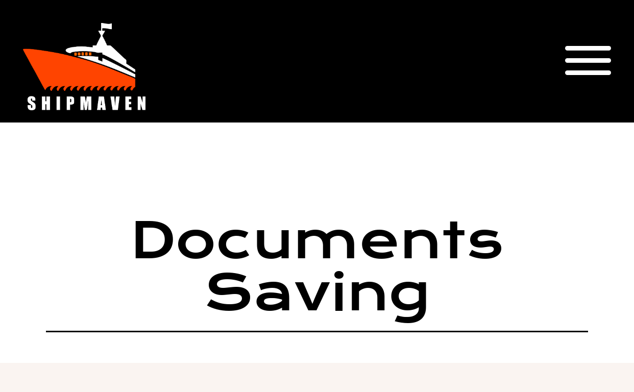 Document Savings