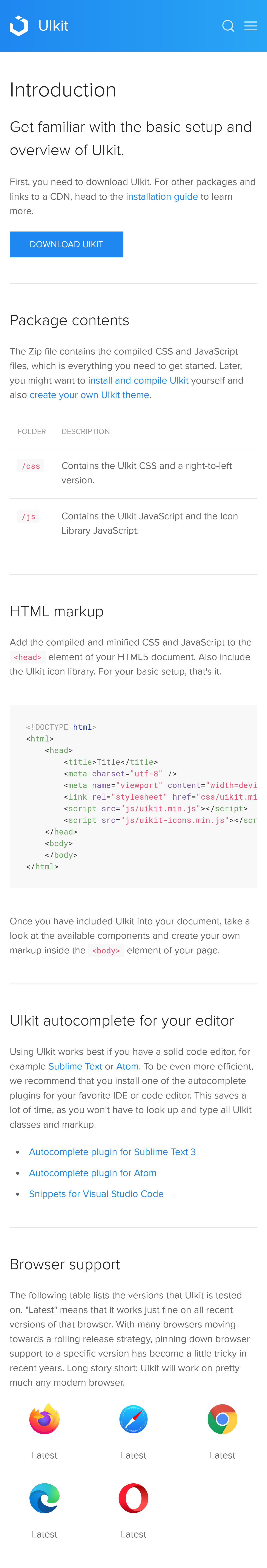 Documentation-Introduction 