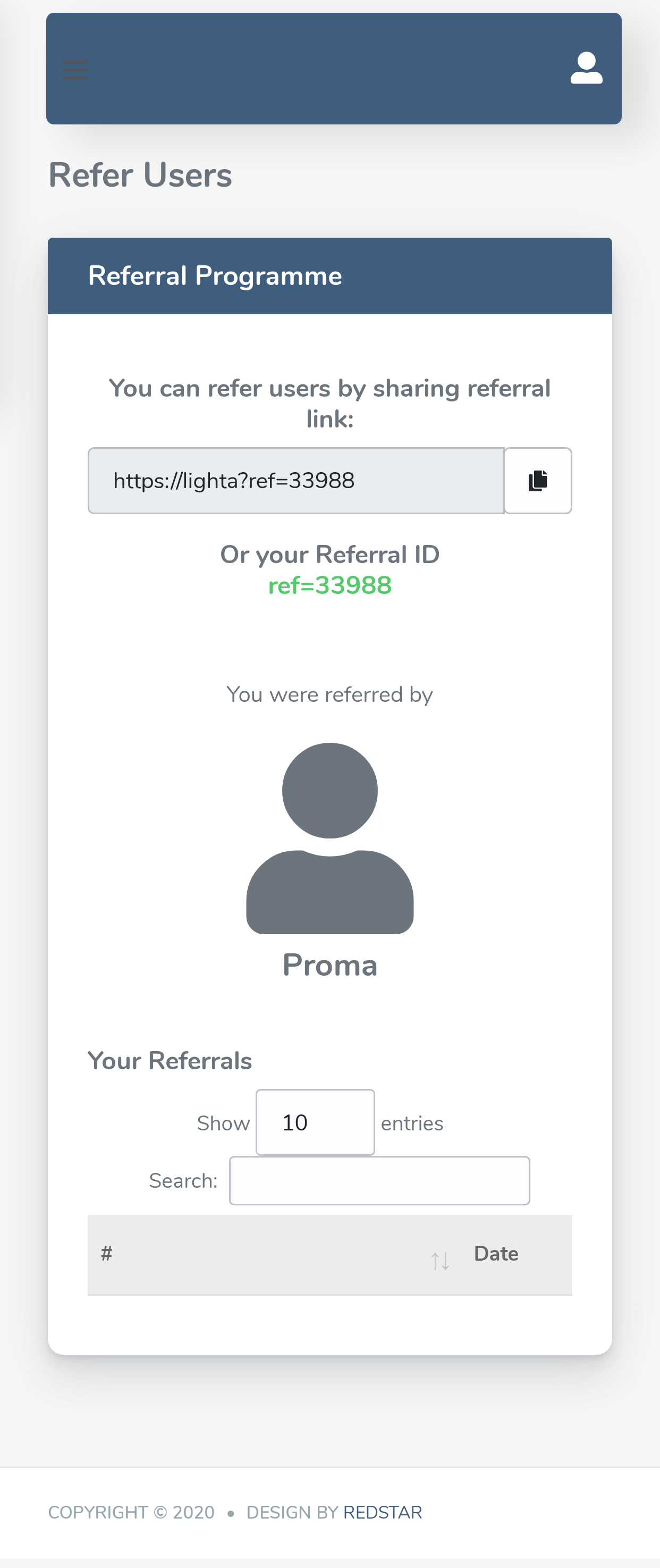 Refer Users 