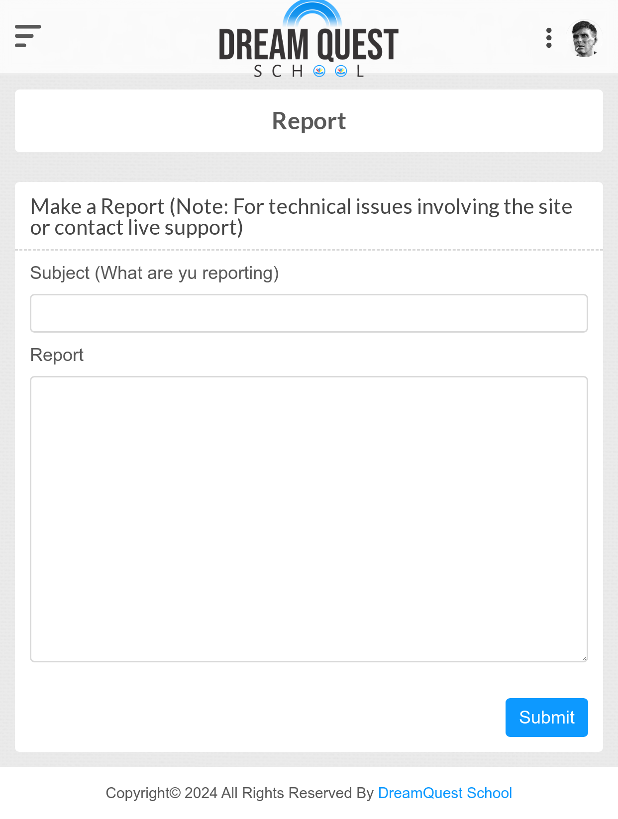 Staff-Make A Report  