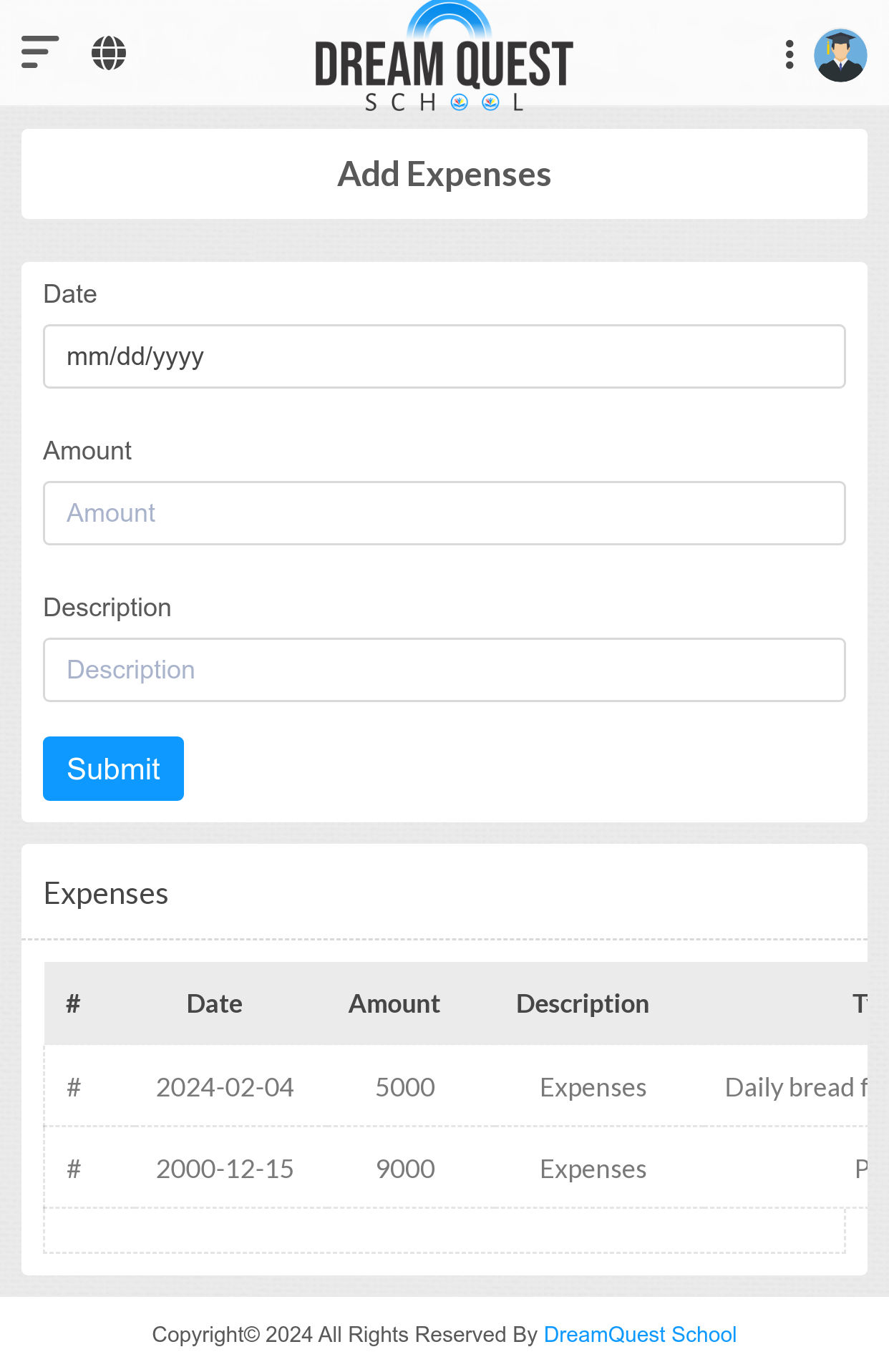 expenses 