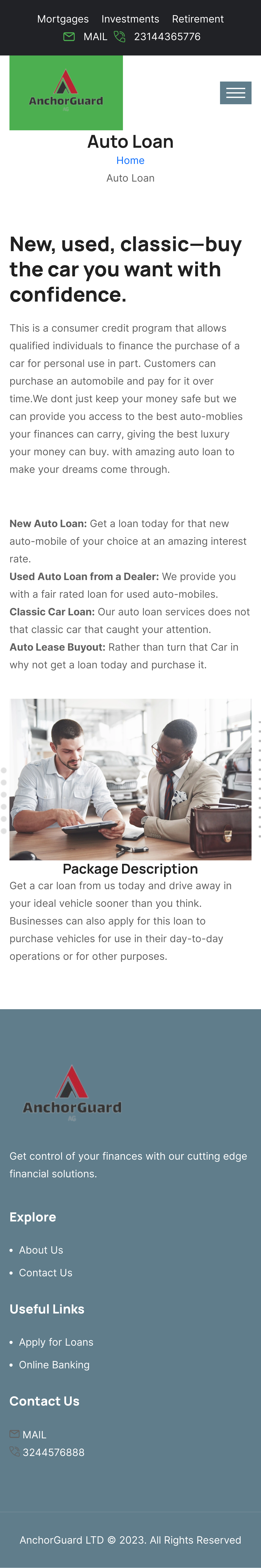 Auto Loans 