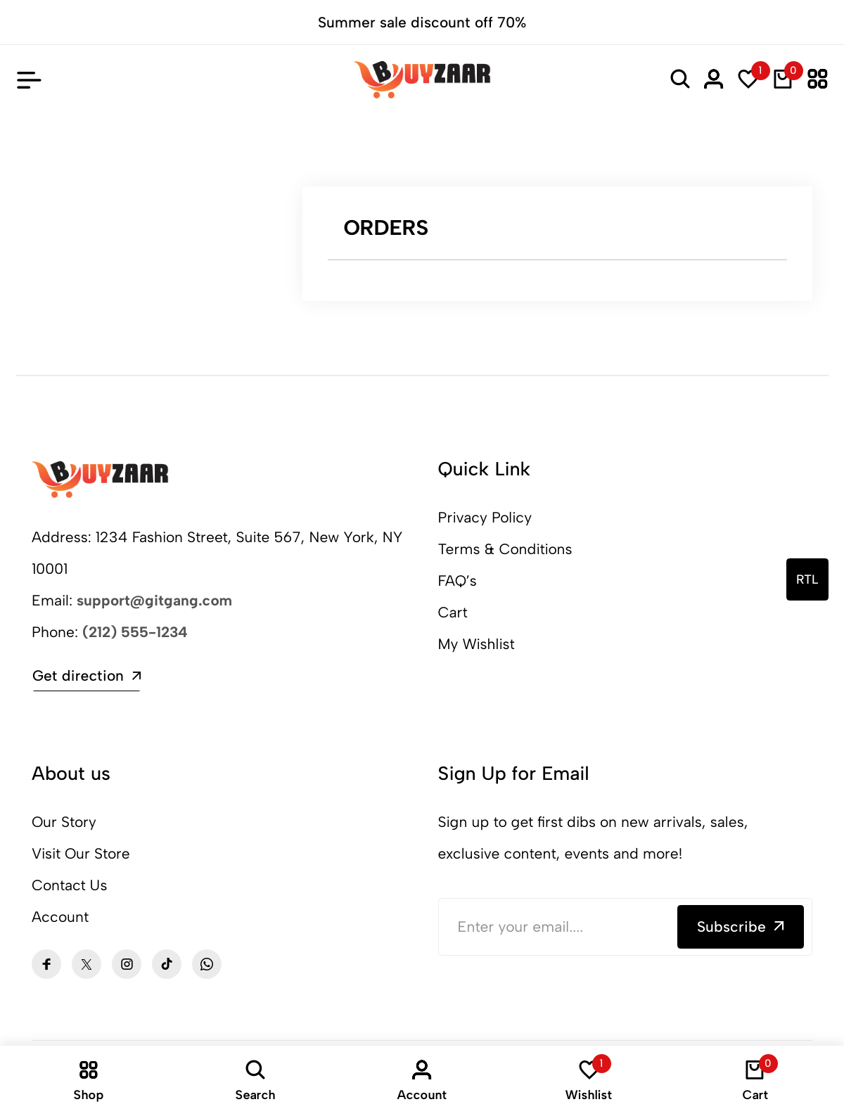 orders