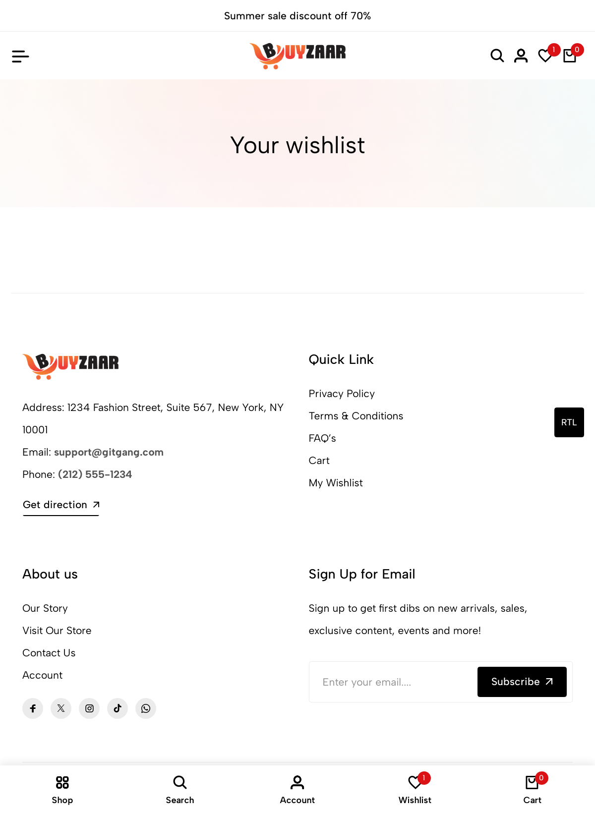 wishlist