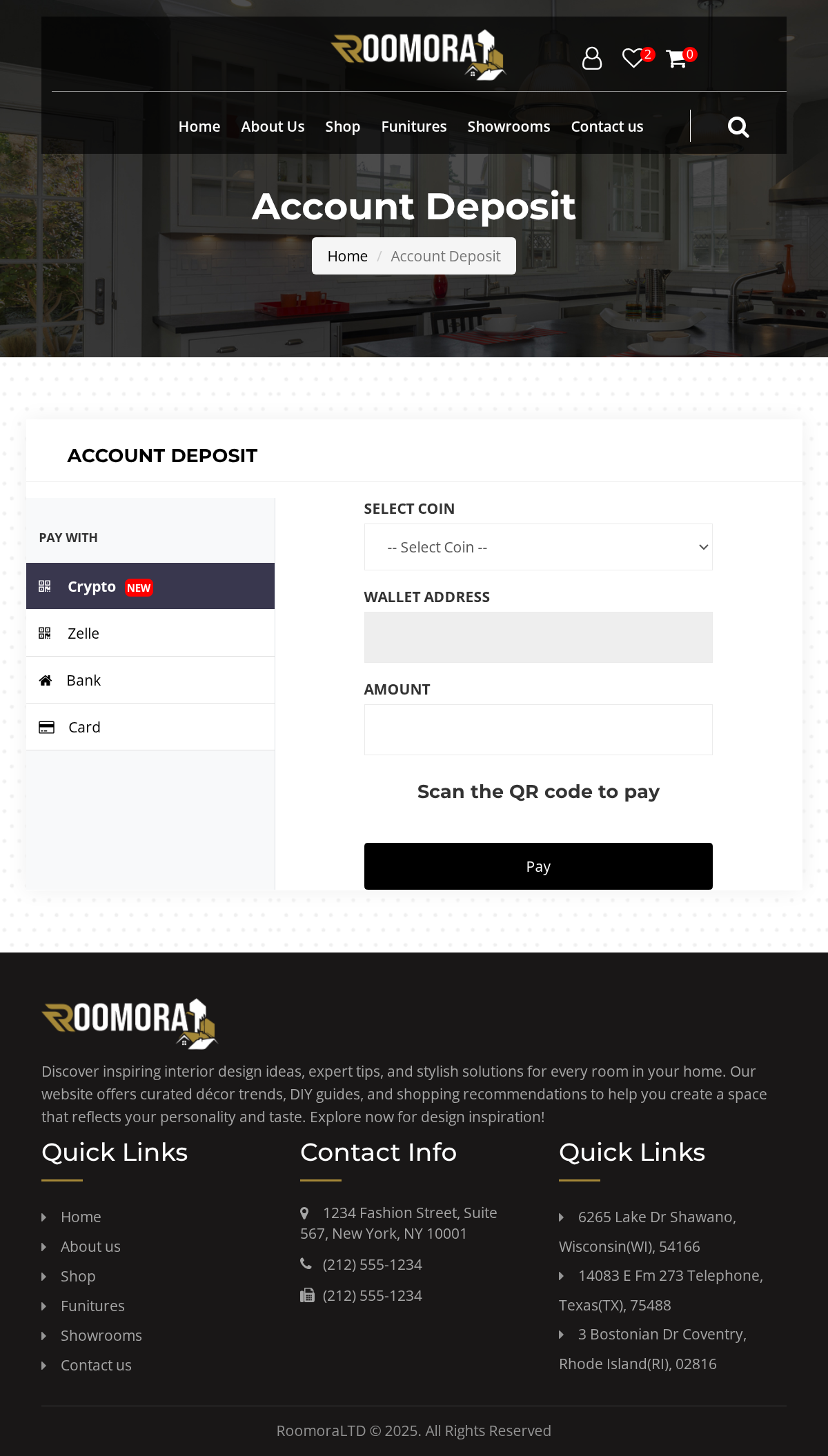 deposit