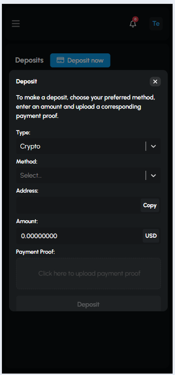 deposit