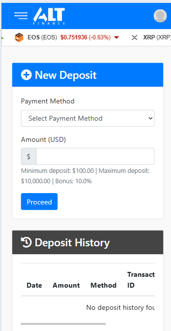 deposits